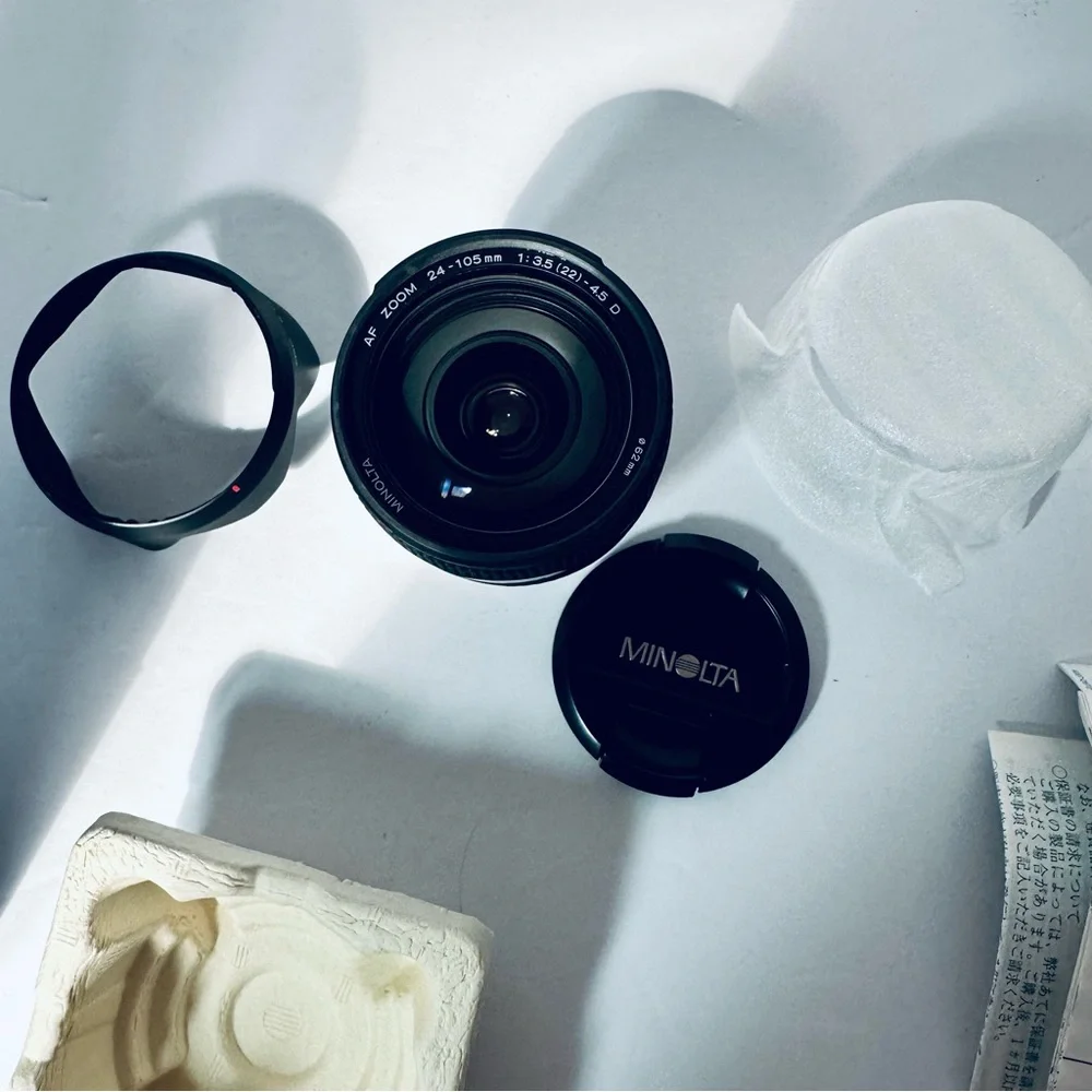 Minolta AF Zoom 24–105mm f/3.5–4.5 D Lens – A-Mount | Made in Japan